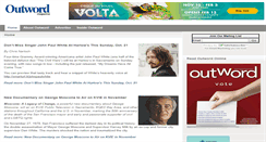 Desktop Screenshot of outwordmagazine.com