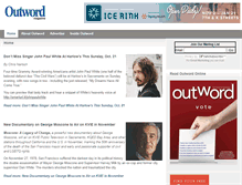 Tablet Screenshot of outwordmagazine.com